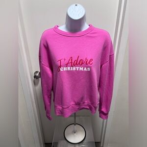 Wondershop Vibrant Pink Women's Sweatshirt Size S